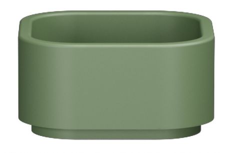 Przejdź do produktu HAKO umywalka ceramiczna nablatowa, 30x30cm, verde mat