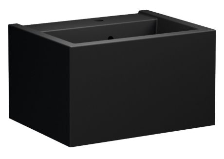 Przejdź do produktu KANAAL umywalka ceramiczna 60x46,5cm, czarny mat