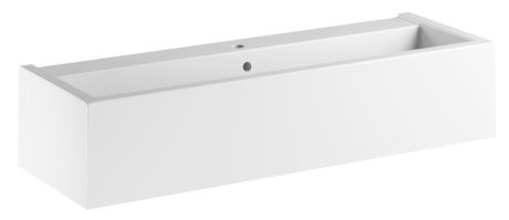 Przejdź do produktu KANAAL umywalka ceramiczna 120x40cm, biały