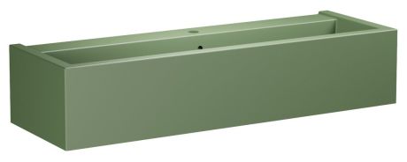 Przejdź do produktu KANAAL umywalka ceramiczna 120x40cm, verde mat
