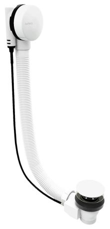 Przejdź do produktu Zestaw wannowy, mechanizmem bovdena, długość 1200mm, korek 72mm, biały