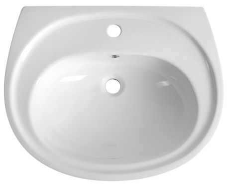 Przejdź do produktu Umywalka ceramiczna 60x48cm, biały