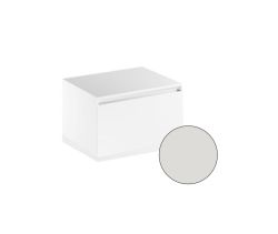 Szafka łazienkowa 60x46,5 cm z szufladą Kerasan Kanaal  781059 szary mat