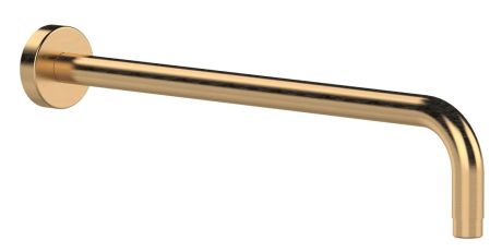 Przejdź do produktu Ramię prysznicowe okrągły, 400mm, złoto mat