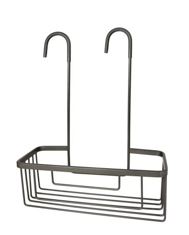 Przejdź do produktu SMART półka do kabiny prysznicowej, zawieszana na baterii, 300x375x120 mm, gun metal