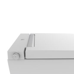 Toaleta myjąca 38x60 cm z funkcją mycia, suszenia i podgrzewaną deską WC  Major&Maker Royal biały - sterowanie