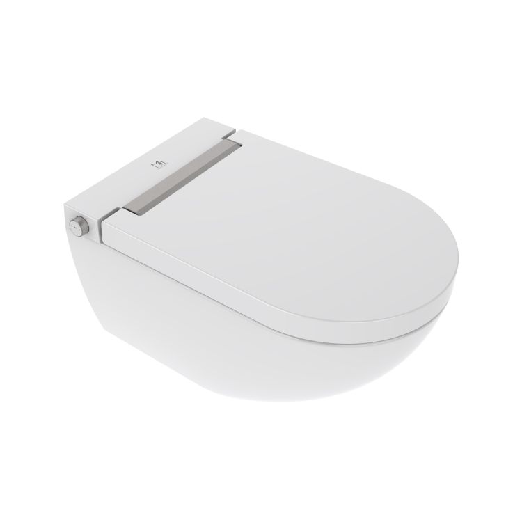 Toaleta myjąca 38x60 cm z funkcją mycia, suszenia i podgrzewaną deską WC  Major&Maker Royal biały