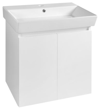 Przejdź do produktu PANEDA szafka umywalkowa 55x55x34,2cm, biały