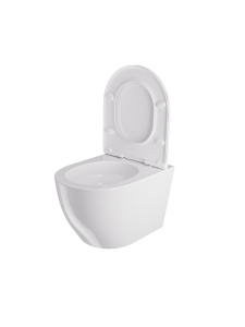 Miska WC 36x52 cm, bezrantowa z deską WC Milagro WC Vortex