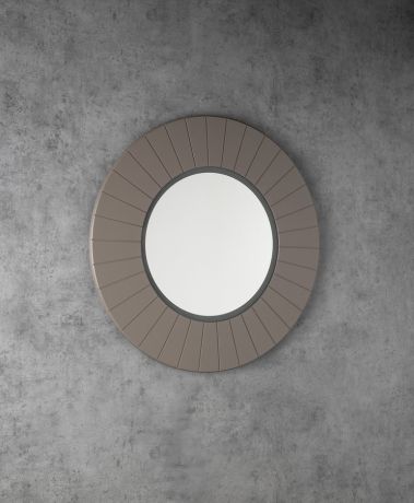 Przejdź do produktu LUMIRO STRIP okrągłe lustro z oświetleniem LED w ramie średnica 75cm, agila