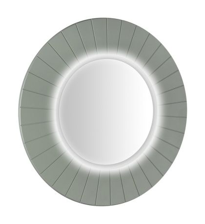 Przejdź do produktu LUMIRO STRIP okrągłe lustro z oświetleniem LED w ramie średnica 75cm, verde