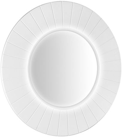 Przejdź do produktu LUMIRO STRIP okrągłe lustro z oświetleniem LED w ramie średnica 90cm, biały mat