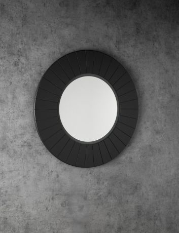 Przejdź do produktu LUMIRO STRIP okrągłe lustro z oświetleniem LED w ramie średnica 90cm, carina