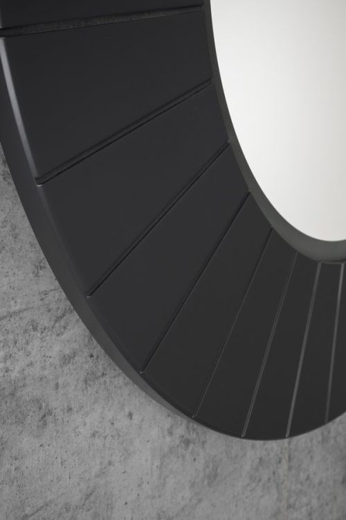 LUMIRO STRIP okrągłe lustro z oświetleniem LED w ramie średnica 90cm, carina