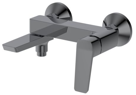 Przejdź do produktu FLERY bateria wannowa/prysznicowa ścienna z obrotową wylewką, gun metal