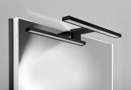 Przejdź do produktu SERAPA LED oświetlenie, 5W, 230V, 300x40x100mm, IP44, plastik, czarny mat
