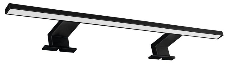 SERAPA oświetlenie LED, 9W, 230V, 600x40x100mm, IP44, aluminium, czarny mat