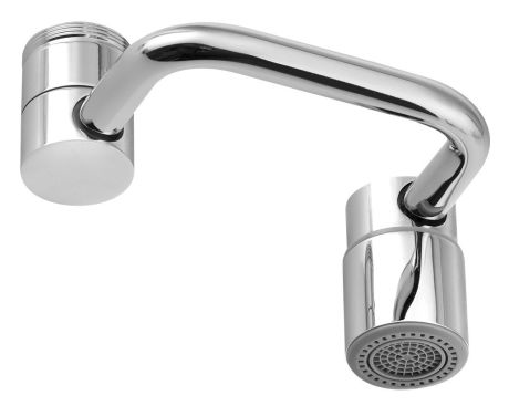 Przejdź do produktu Perlator z łącznikiem, gwint zewnętrzny M24x1, gwint wewnętrzny M22x1, chrom