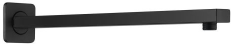 Przejdź do produktu Ramię prysznicowe kwadratowe niskie, 400mm, czarny mat