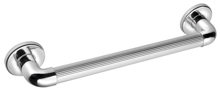 Poręcz plastikowa, 450mm, chrom