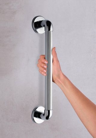 Przejdź do produktu Pewność poręcz plastikowa, 450mm, chrom