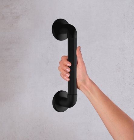 Przejdź do produktu Pewność poręcz plastikowa, 300mm, czarny