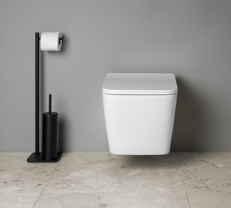 PORTO WC wiszące, Vortex Rimless, 36x52cm, biały