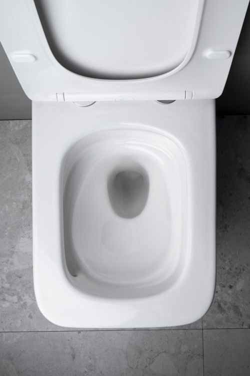 PORTO WC wiszące, Vortex Rimless, 36x52cm, biały