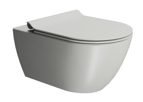 Przejdź do produktu PURA WC wiszące, Swirlflush, 55x36 cm, cenere dual-mat