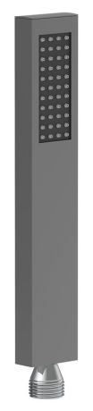 Przejdź do produktu Słuchawka prysznicowa, 200mm, gun metal