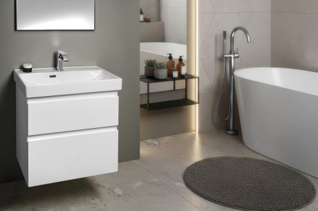 Przejdź do produktu ALTAIR szafka umywalkowa 76x60x37cm, biały