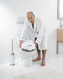 HANDICAP nakładka podwyższająca na sedes 10cm, czarny