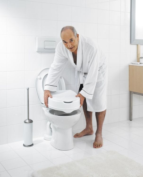 HANDICAP nakładka podwyższająca na sedes 10cm, czarny