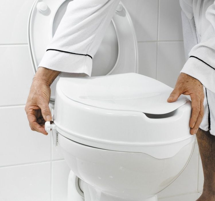 HANDICAP nakładka podwyższająca na sedes 10cm, czarny