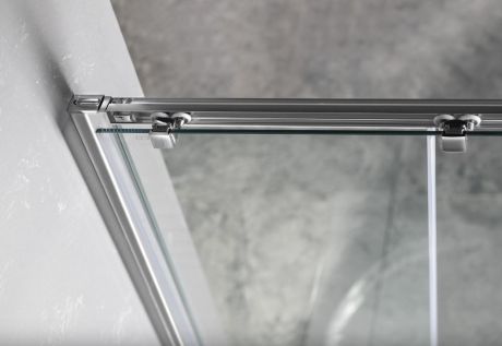Przejdź do produktu SIGMA SIMPLY drzwi prysznicowe przesuwne 1100mm, szkło czyste