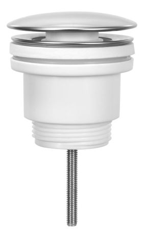 Przejdź do produktu Korek umywalkowy 5/4“, klik- klak, duży grzybek, 5-46mm, ABS/chrom