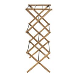 CIKCAK składany stojak na ręczniki 73x97x39cm, drewno jesionowe