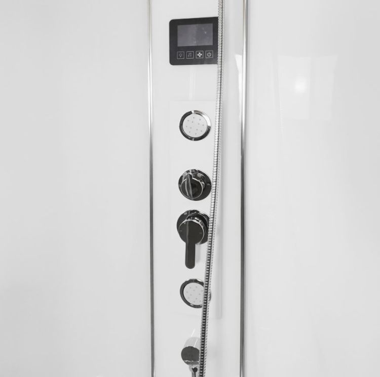 kabina z hydromasażem Kerra Orion WH zdjęcie panela i słuchawki.JPG