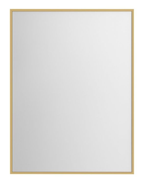 NOTION SLIM lustro w ramie, 60x80cm, złoto mat