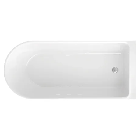 Przejdź do produktu Wanna wolnostojąca przyścienna 170x75 cm Murena Polimat 00739 biały połysk 