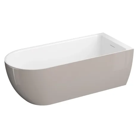Przejdź do produktu Wanna wolnostojąca przyścienna 170x75 cm Murena Polimat 00747 popiel połysk 