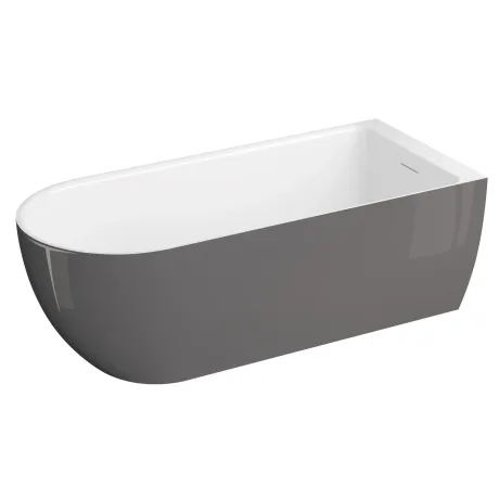 Przejdź do produktu Wanna wolnostojąca przyścienna 170x75 cm Murena Polimat 00738 róż połysk