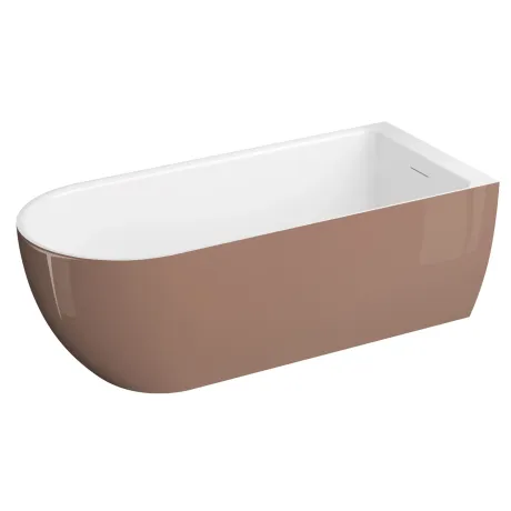 Przejdź do produktu Wanna wolnostojąca przyścienna 170x75 cm Murena Polimat 00716 mokka połysk