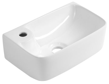 Przejdź do produktu BELLE umywalka ceramiczna 36x22cm, biały