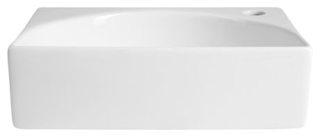 Przejdź do produktu RUBIC umywalka ceramiczna 34x25cm, biały