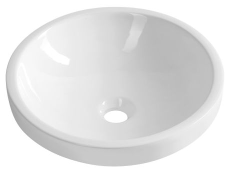 Przejdź do produktu ROLA umywalka ceramiczna wpuszczana, średnica 41cm, biały