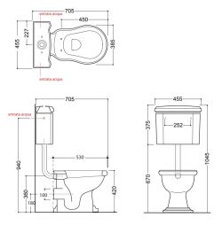 Kompakt wc retro kerasan dolnopłuk odpływ prosty w ścianę rysunek.JPG