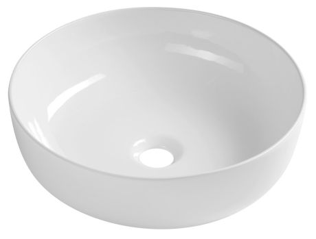 Przejdź do produktu RONDEA umywalka ceramiczna nablatowa średnica 41cm, biały