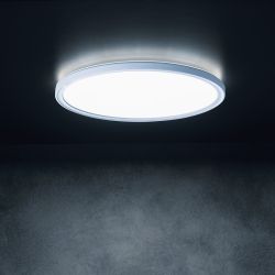 AZPO lampa sufitowa LED, średnica 290mm, 18,5W, 3000/4000/6000K, IP54, biały