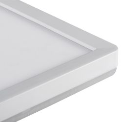 AZPO lampa sufitowa LED 300x300mm, 17,5W, 3000/4000/6000K, IP54, biały
